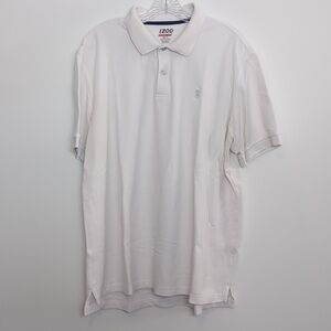 IZOD Performance White Polo Shirt